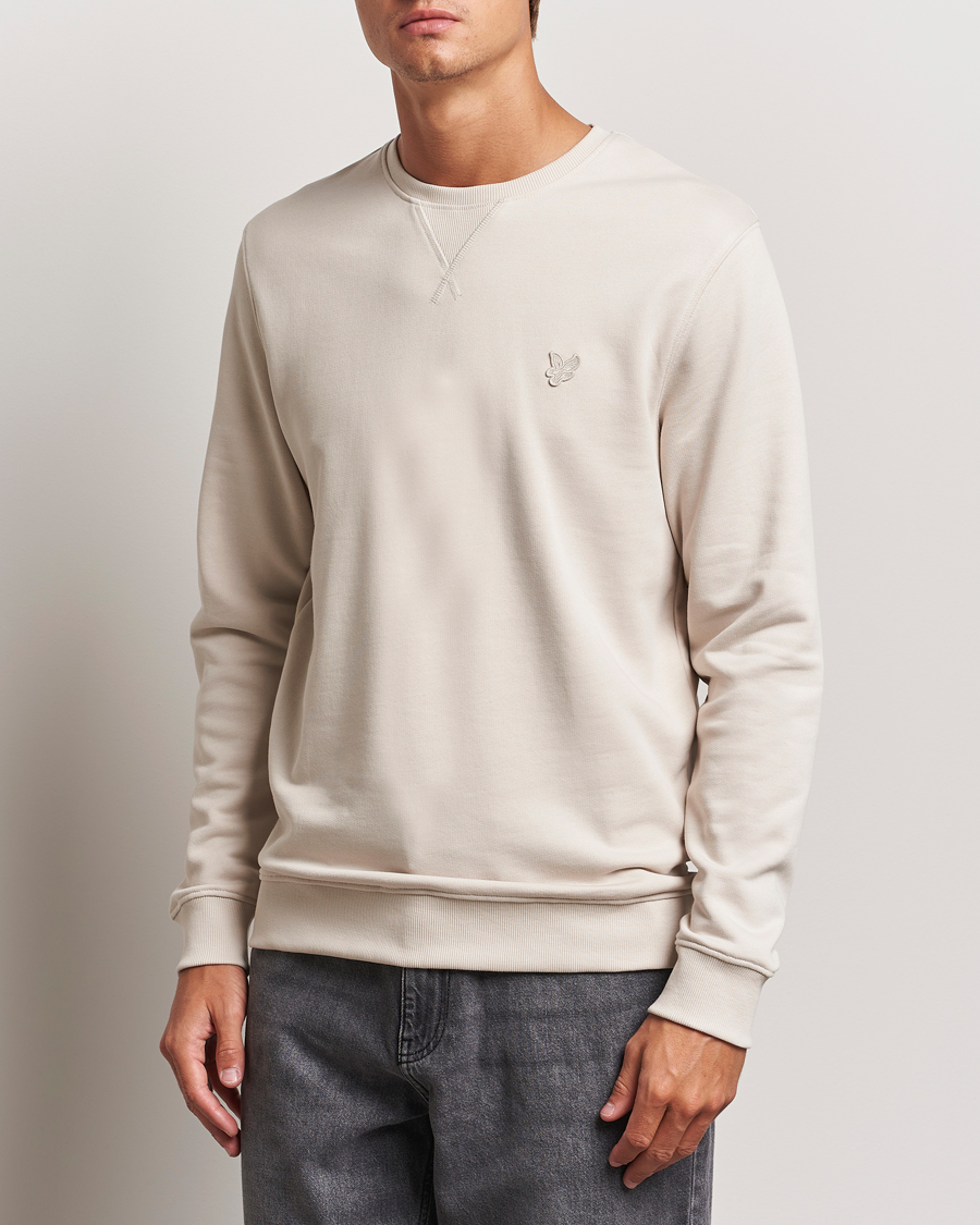 Herre | Klær | Lyle & Scott | Tonal Eagle Crew Neck Sweatshirt Cove