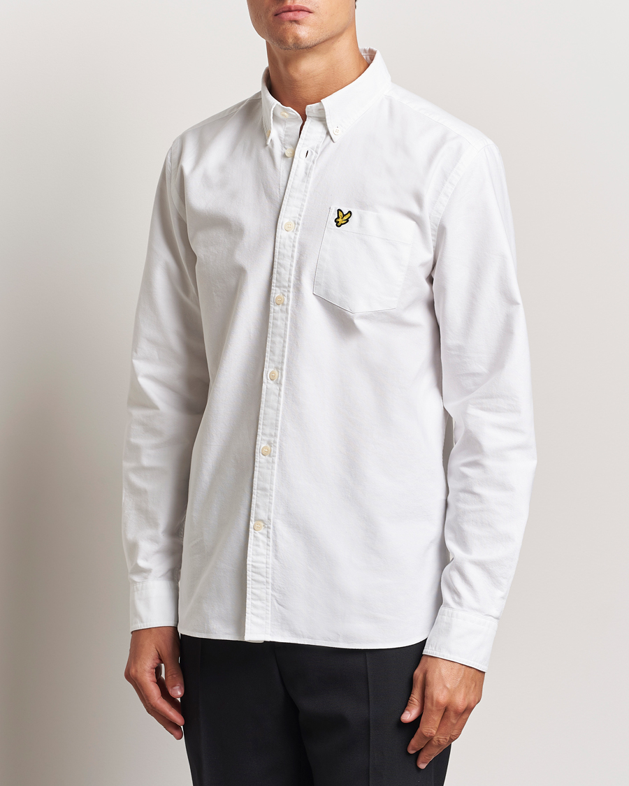 Herre | Klær | Lyle & Scott | Lightweight Oxford Shirt White