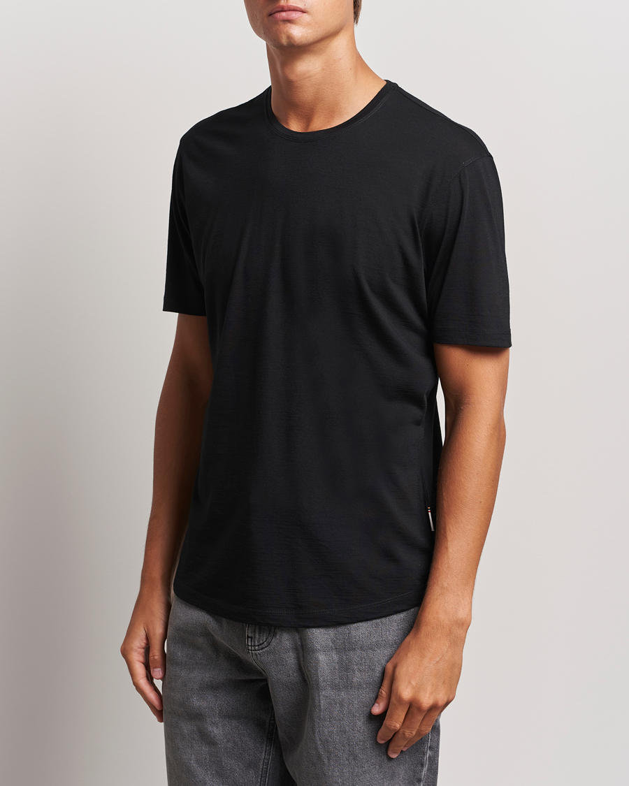 Herre |  | Orlebar Brown | OB Lux Merino T-Shirt Black