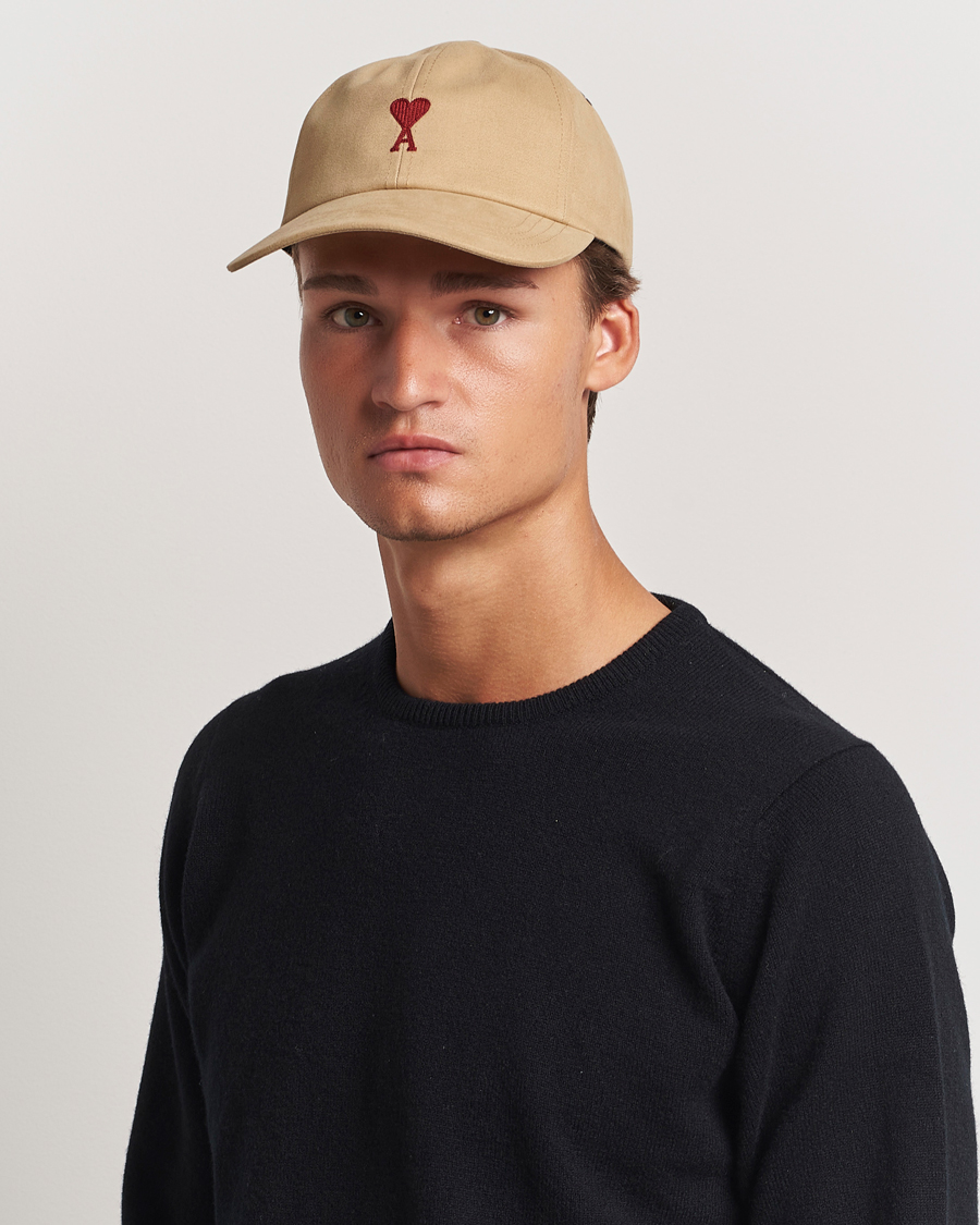 Herre | Nytt i butikken | AMI | Heart Logo Cap Sand