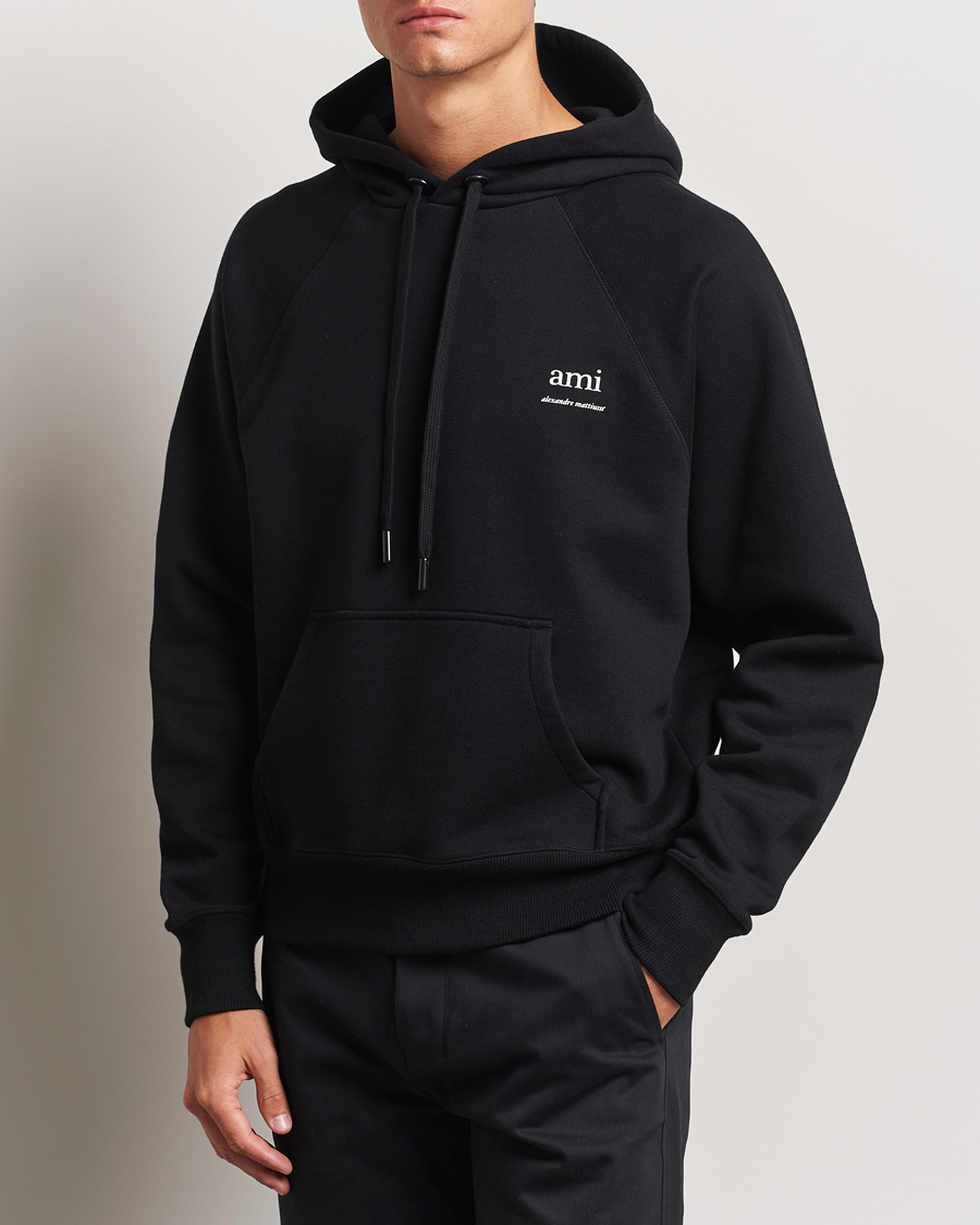 Herre | Nytt i butikken | AMI | Logo Hoodie Black