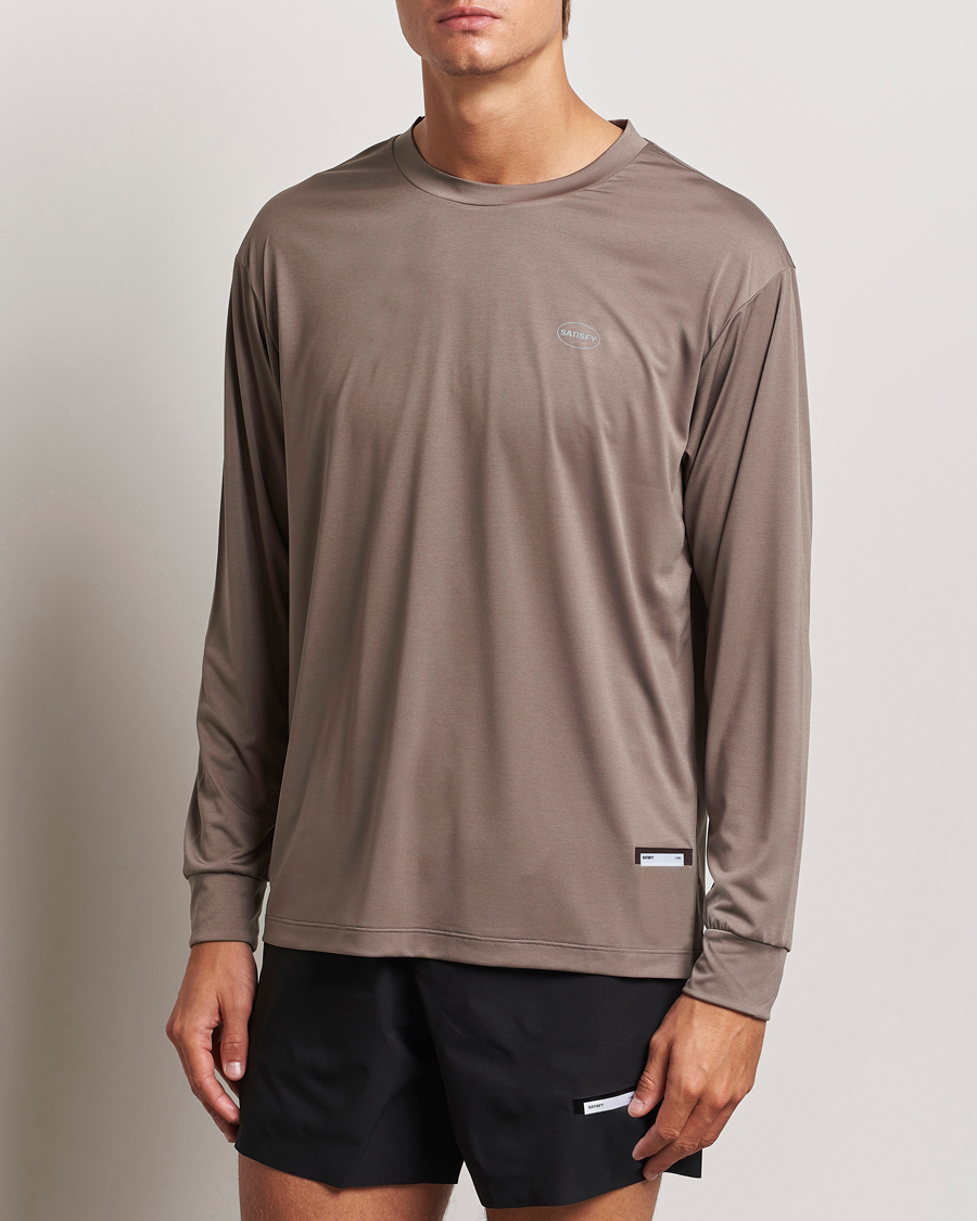 Herre | Satisfy | Satisfy | AuraLite Long Sleeve T-Shirt Falcon