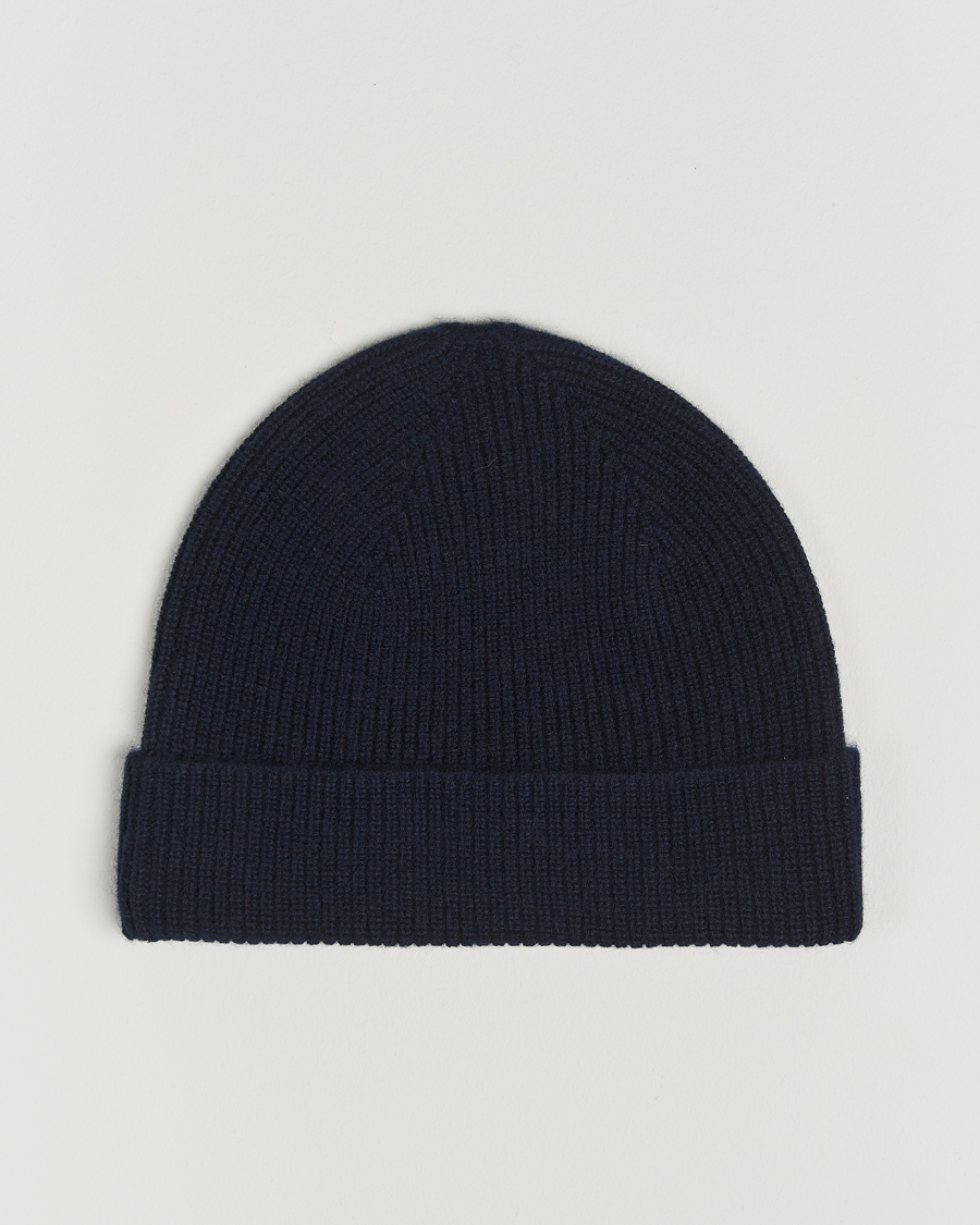 Herre |  | Zegna | Cashmere Beanie Navy