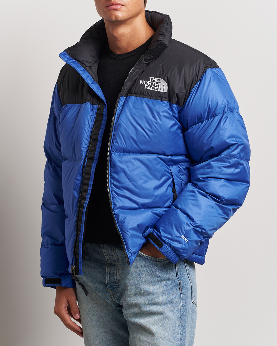 Herre | Boble- og Dunjakker | The North Face | 1996 Retro Nuptse Jacket Black/Blue