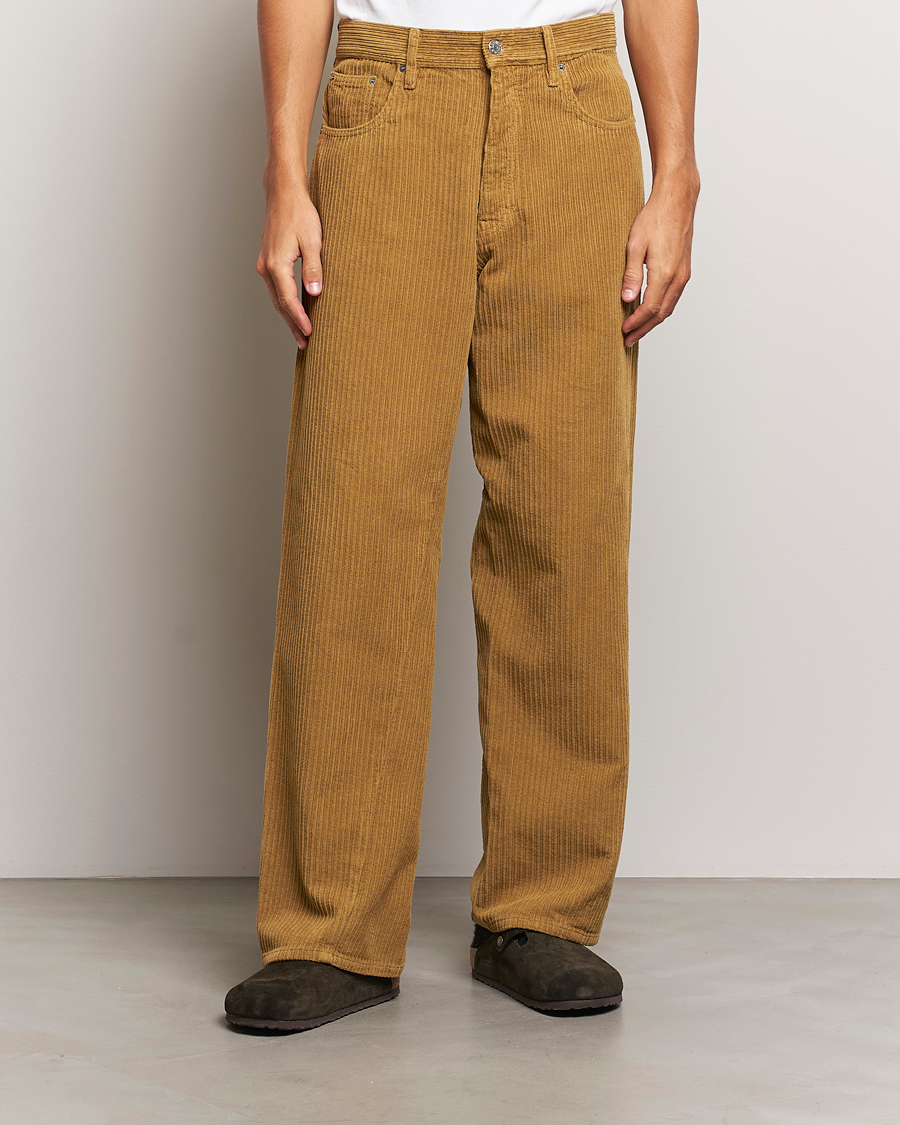 Herre | Cordfløyelsbukser | Sunflower | Wide Twist Corduroy Pants Ochre