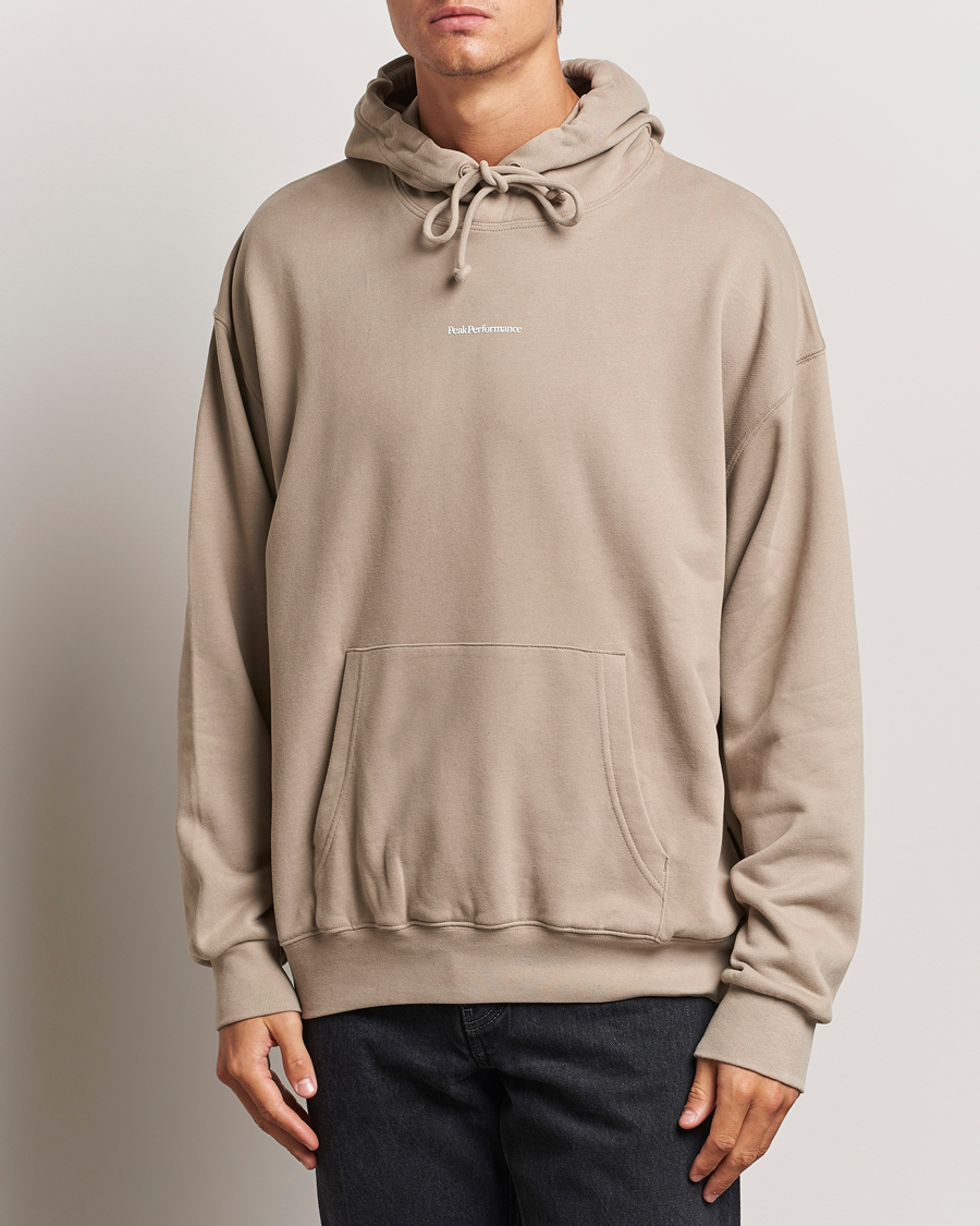 Herre |  | Peak Performance | Original Terry Hoodie Avid Beige