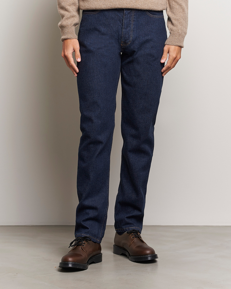 Herre |  | Sunspel | Regular Fit Jeans Rinse Wash