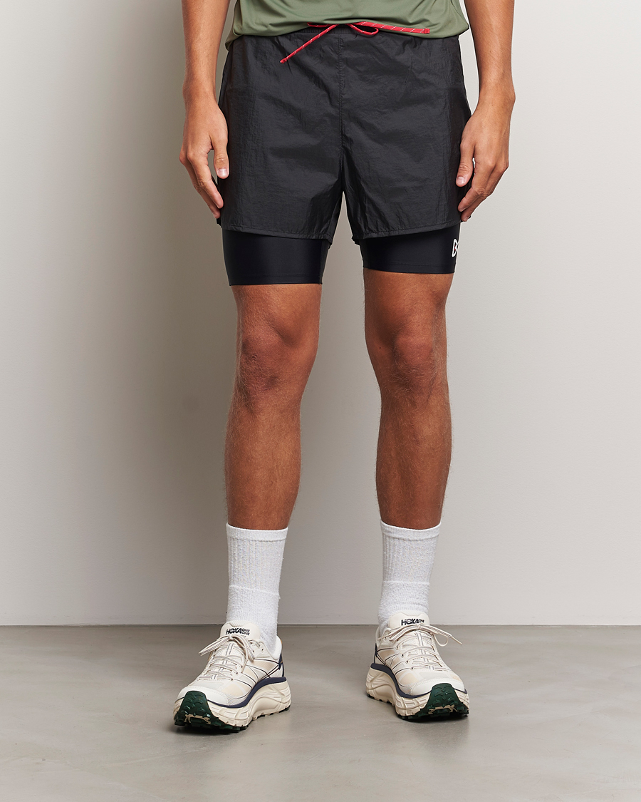 Herre |  | District Vision | Ripstop Layered Trail Shorts Black