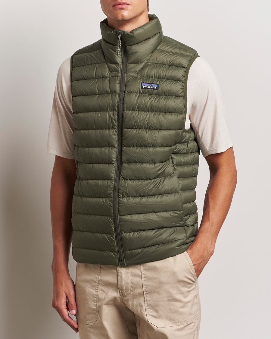 Herre | Outdoor jakker | Patagonia | Down Sweater Vest Pine Needle Green