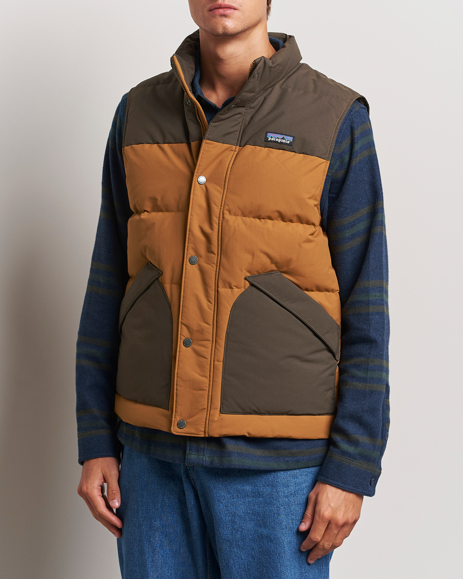 Herre | Klær | Patagonia | Downdrift Vest Brown