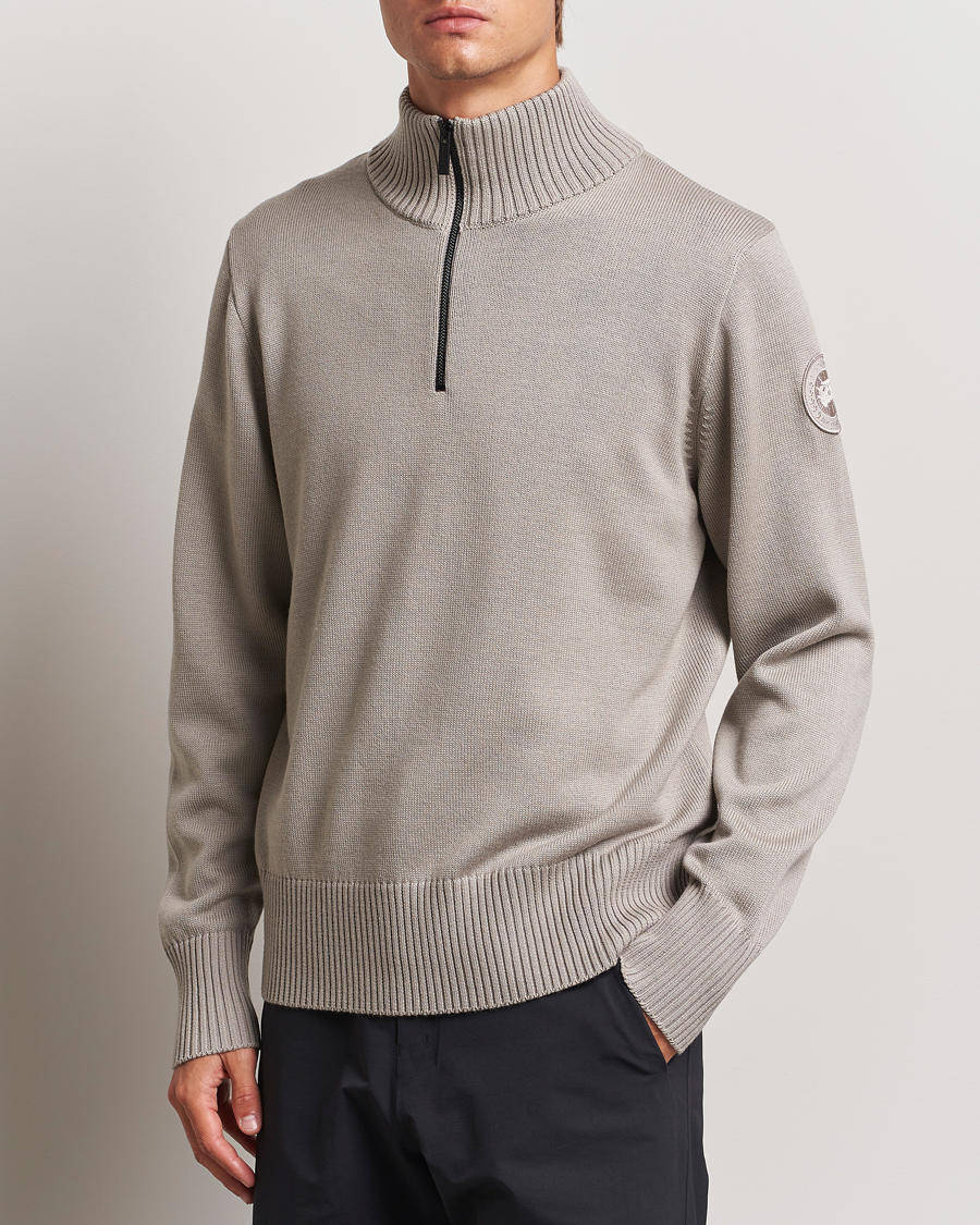 Herre |  | Canada Goose | Rosseau Half Zip Limestone