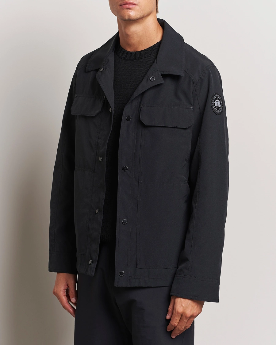 Herre |  | Canada Goose Black Label | Burnaby Chore Jacket Black