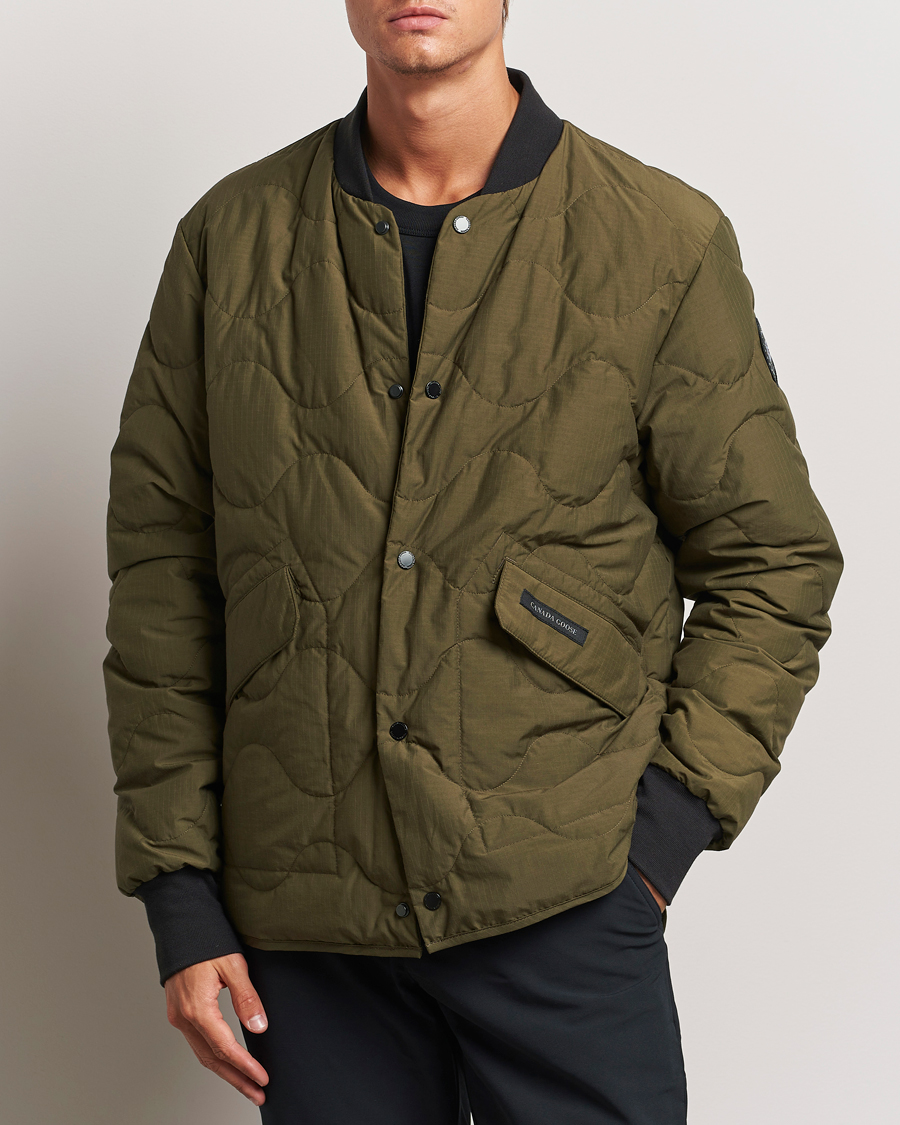 Herre |  | Canada Goose Black Label | Boswell Reversible Jacket Military Green