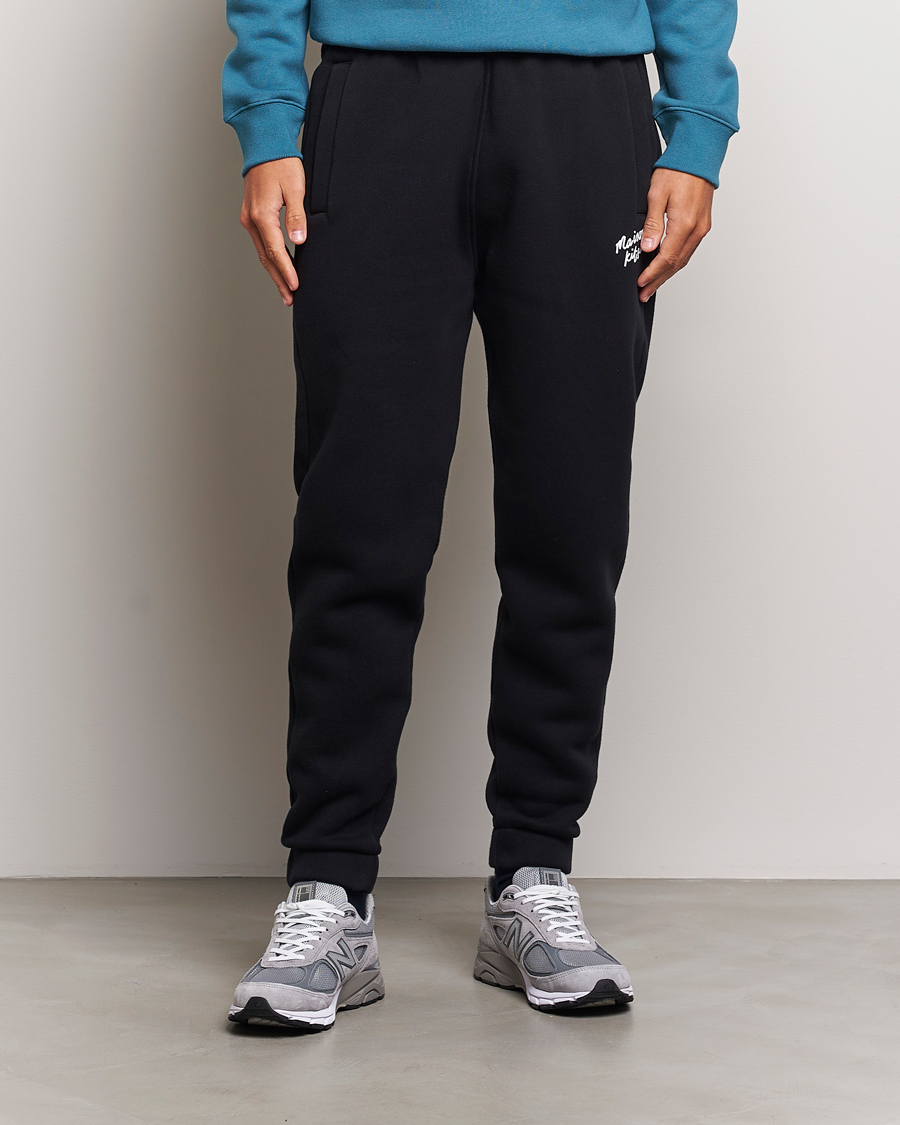 Herre | Joggebukser | Maison Kitsuné | Mini Handwriting Sweatpants Black