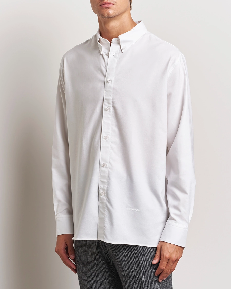 Herre | Avdelinger | J.Lindeberg | Regular Stretch Oxford Shirt White