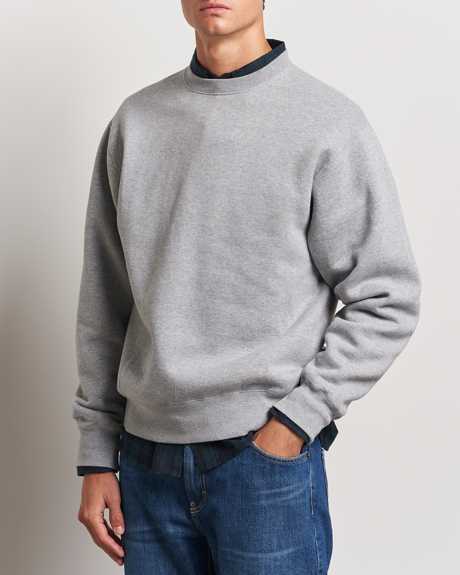 Herre |  | BEAMS PLUS | Japanese Cotton Sweatshirt Grey