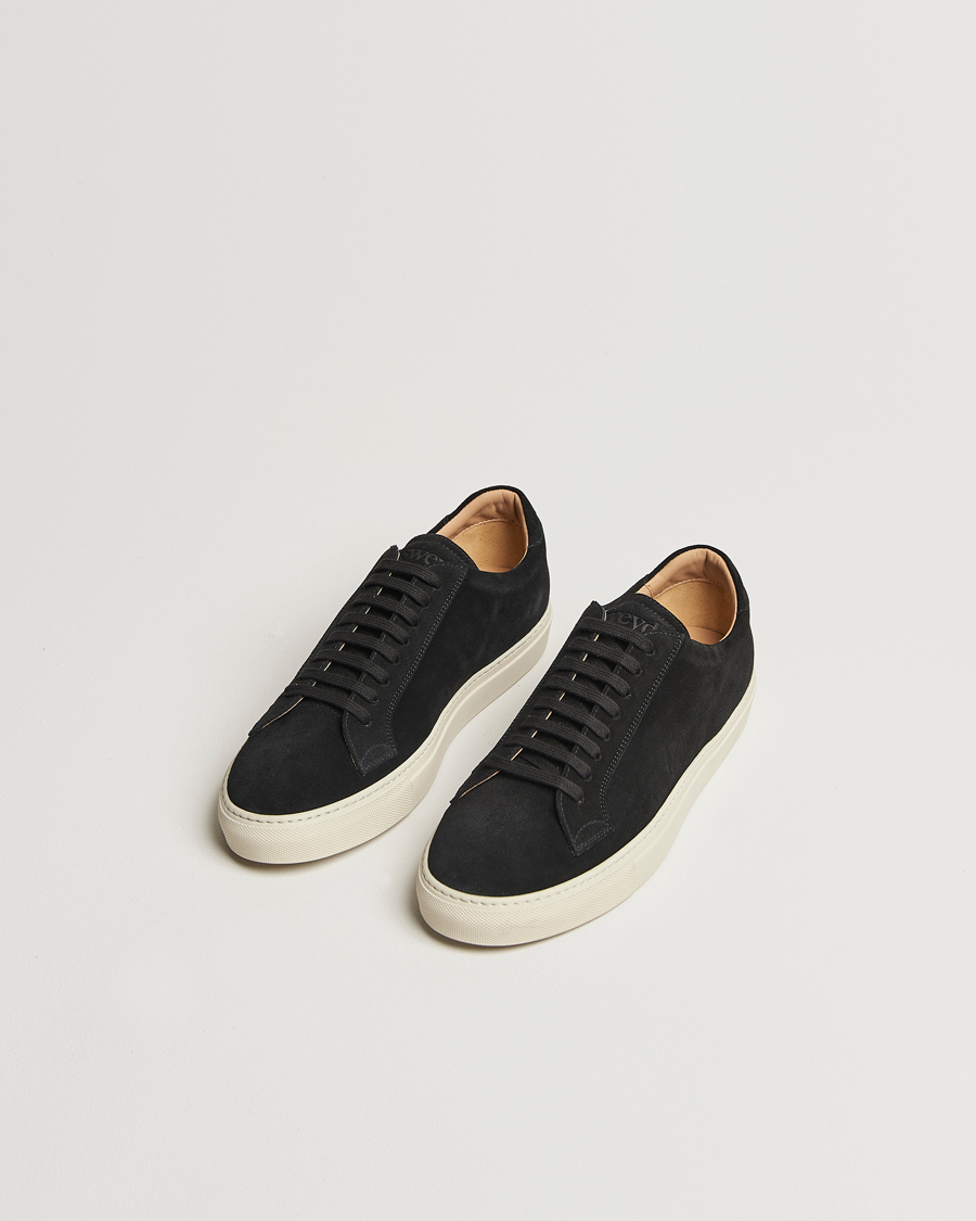 Herre | Business & Beyond | Sweyd | 055 Suede Sneaker Black