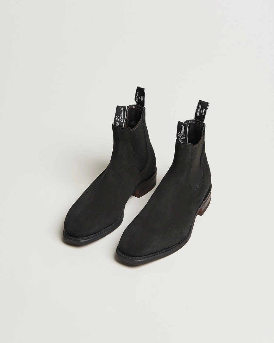 Herre |  | R.M.Williams | Comfort Craftsman G Boot Black Suede