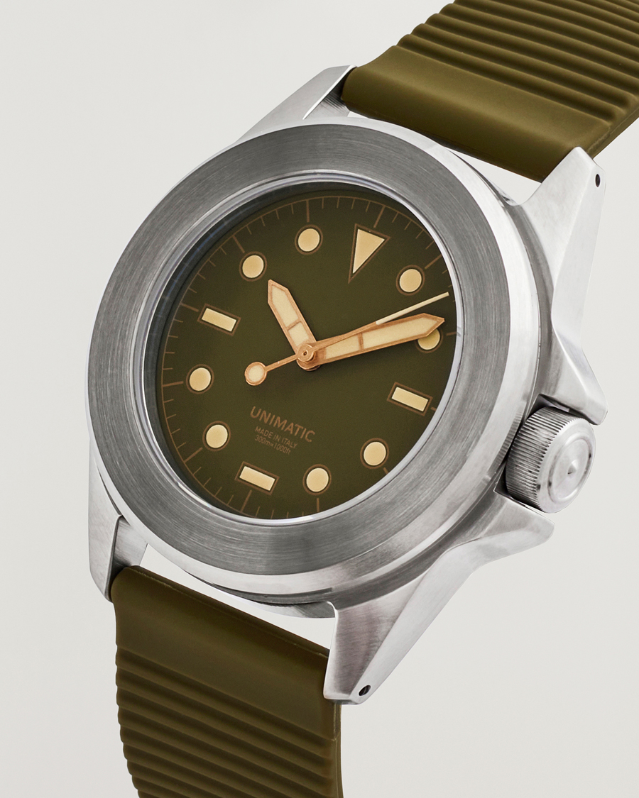 Herre |  | UNIMATIC | Modello Quattro - Limited Watch Olive