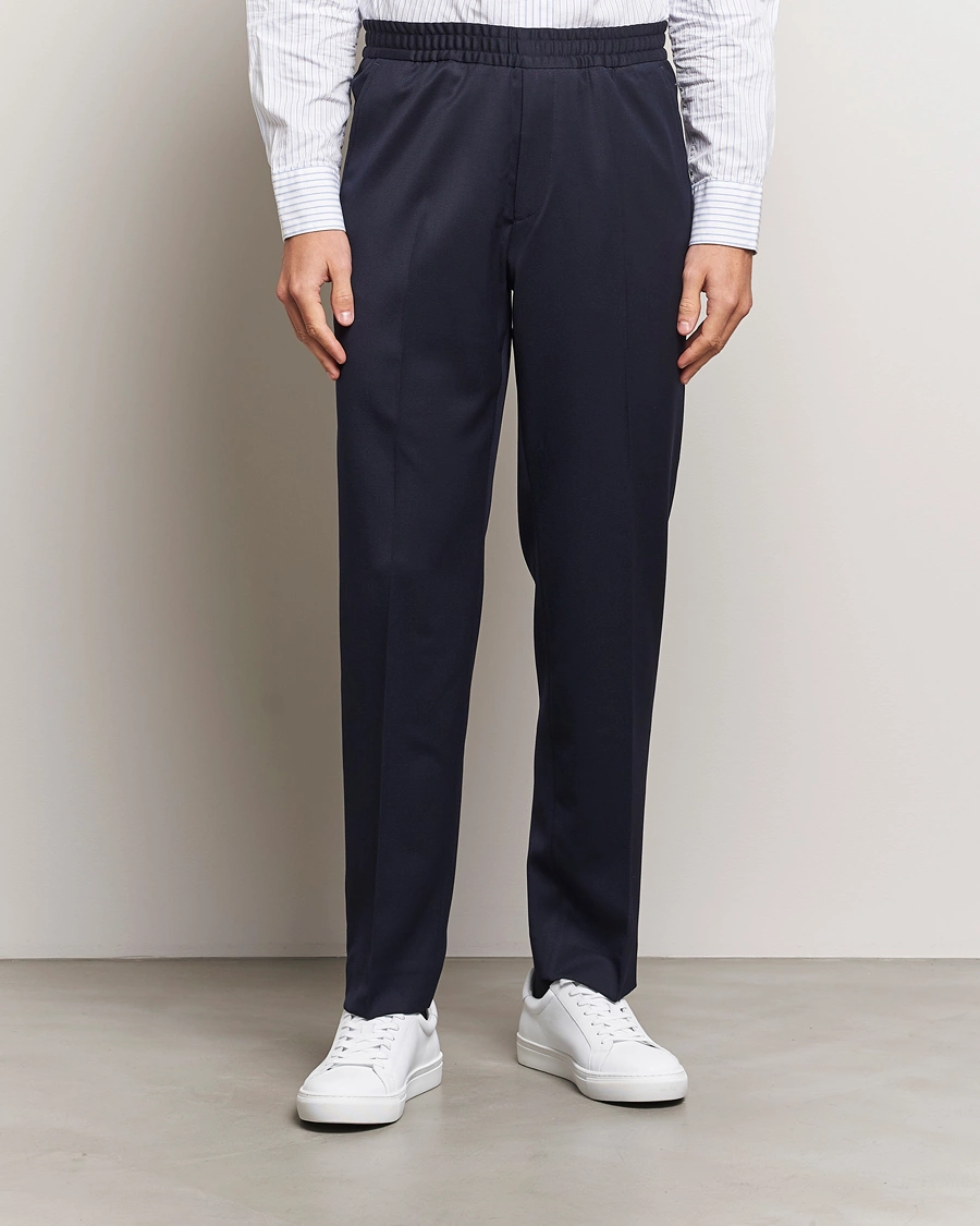 Herre |  | Filippa K | Relaxed Terry Wool Trousers Navy