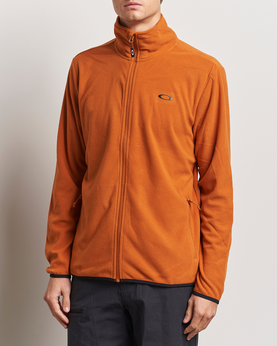 Herre |  | Oakley | Alpine Full Zip Sweatshirt Ginger