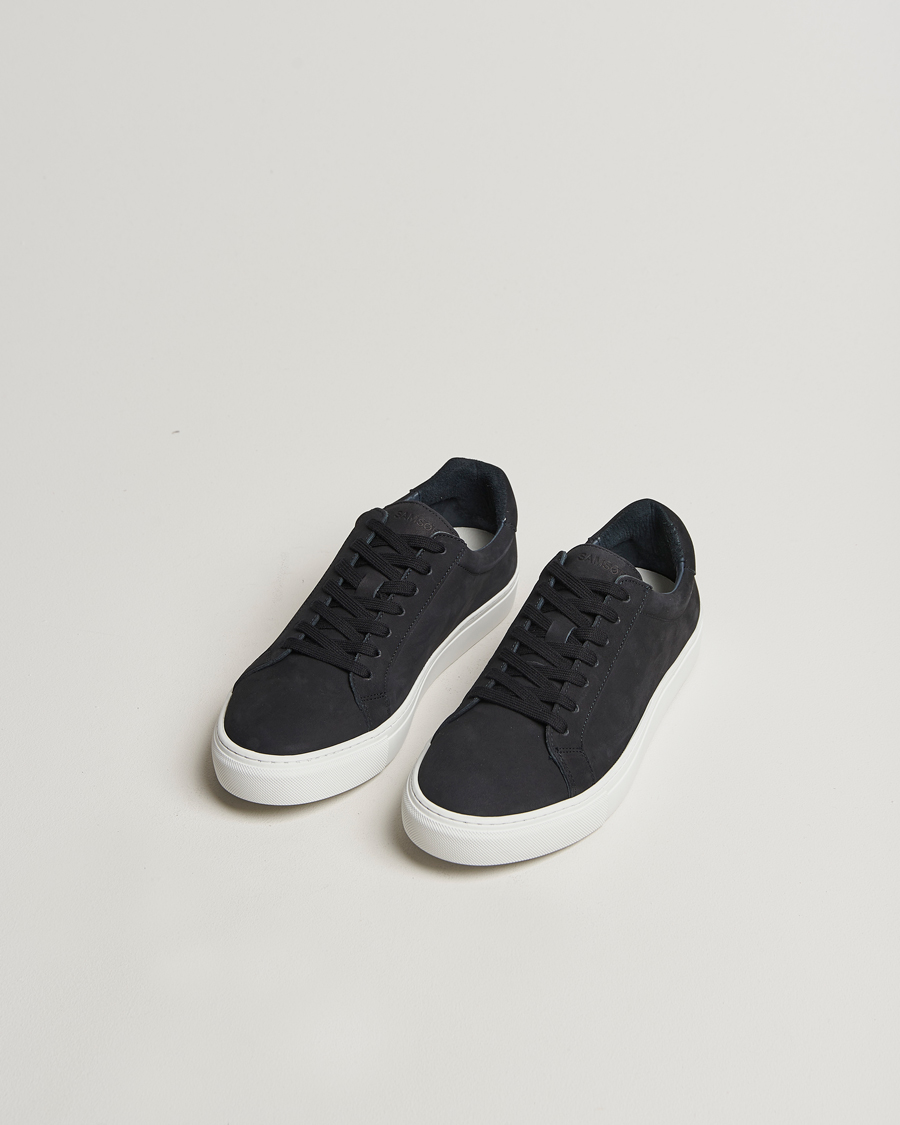 Herre |  | Samsøe Samsøe | Saharry Nubuck Sneakers Salute Navy