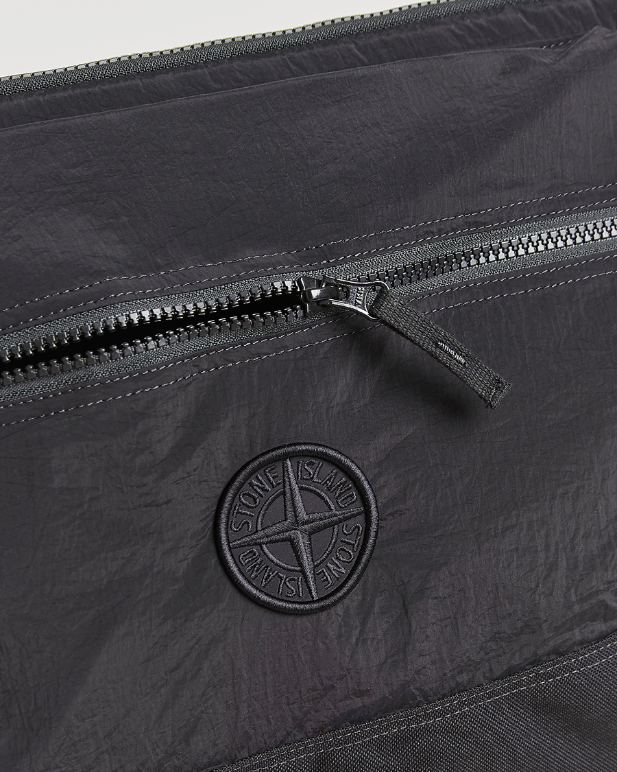 Herre | Stone Island Nylon Metal Pouch Portfolio Black | Stone Island | Nylon Metal Pouch Portfolio Black