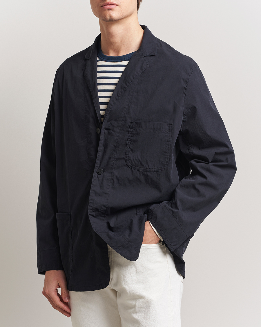 Herre | Dressjakker | orSlow | Light Cotton Blazer Black