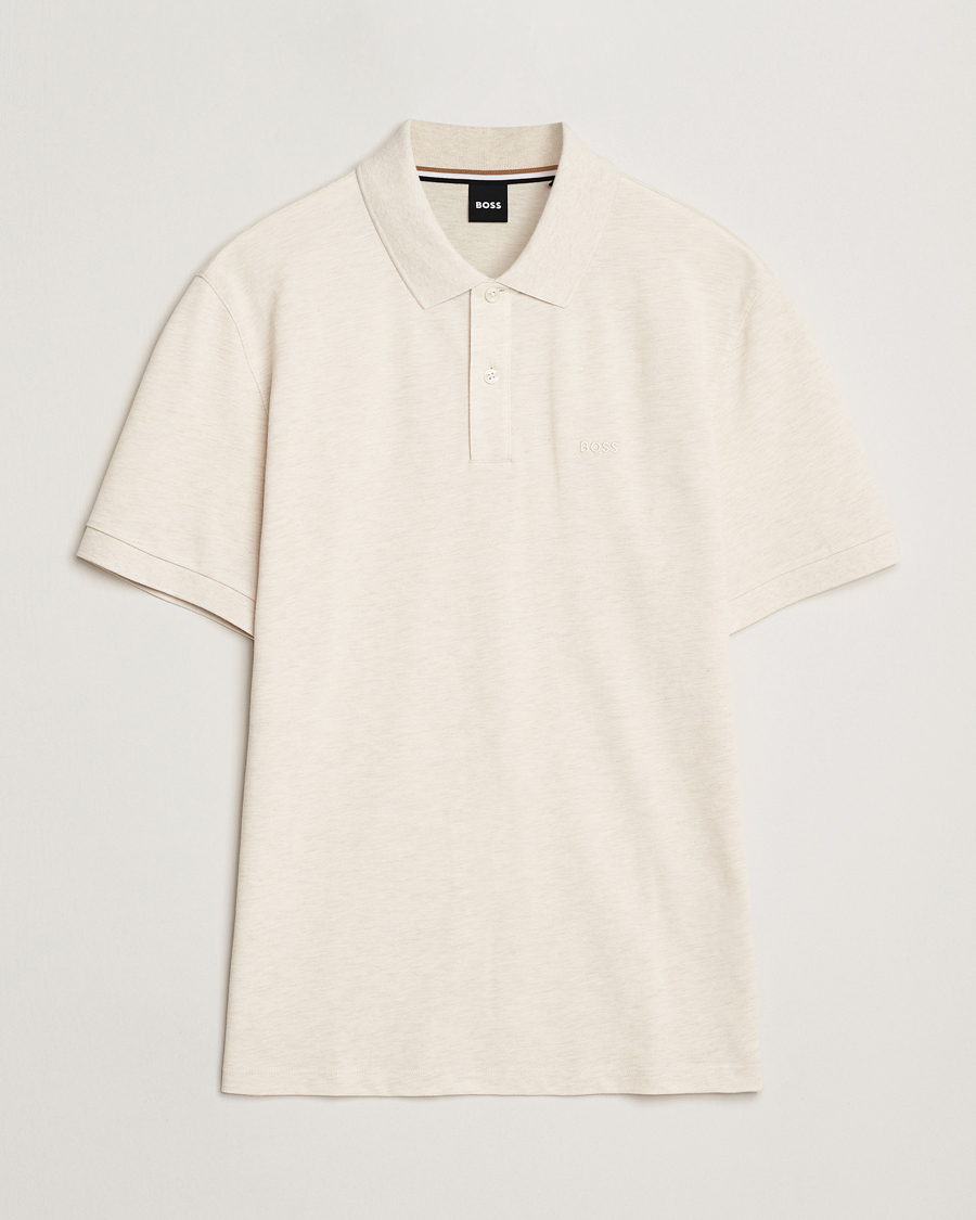 Herre | Pikéer | BOSS BLACK | Pallas Polo Open White