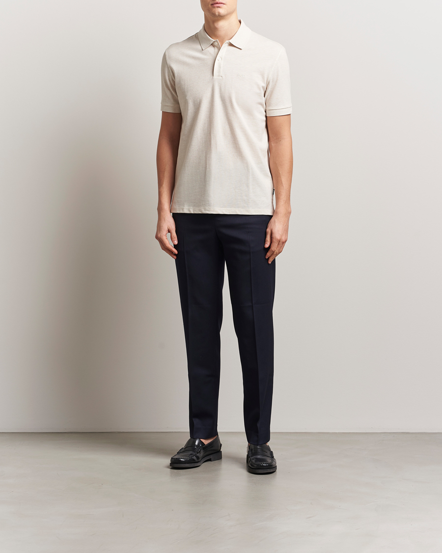 Herre | Pikéer | BOSS BLACK | Pallas Polo Open White