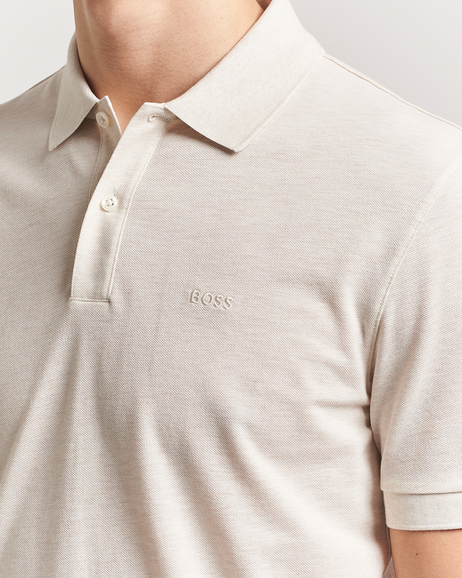Herre | Pikéer | BOSS BLACK | Pallas Polo Open White