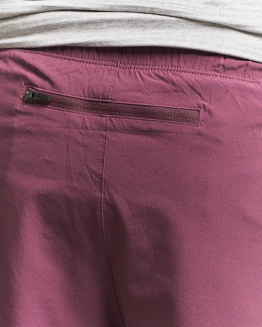 Herre | Shorts | New Balance Running | Split Shorts Faded Plum