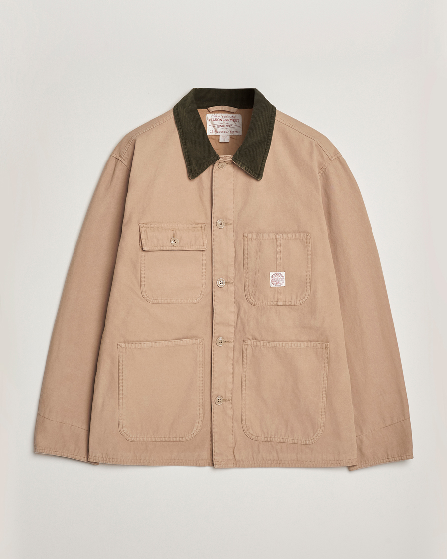 Herre | Jakker | Filson | Chore Coat Grey Khaki