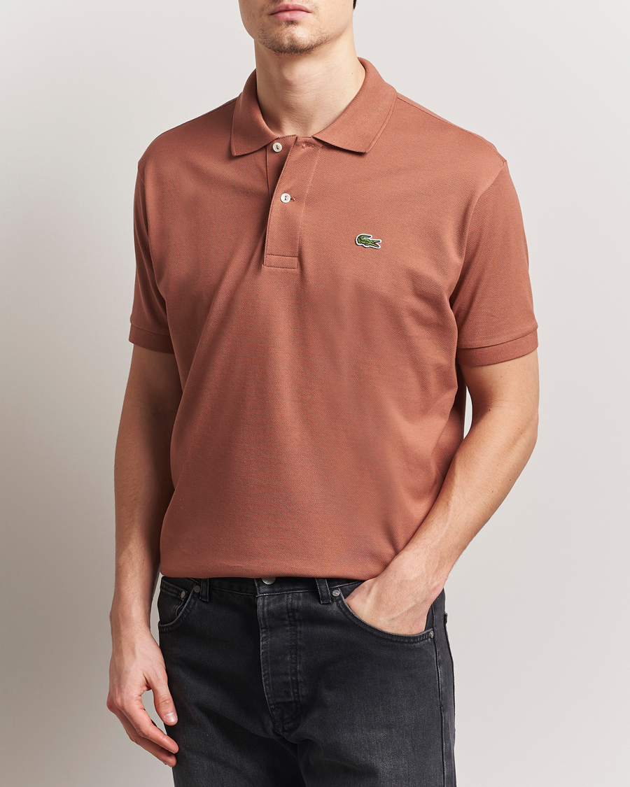 Herre | Pikéer | Lacoste | Original Polo Piké Track Orange