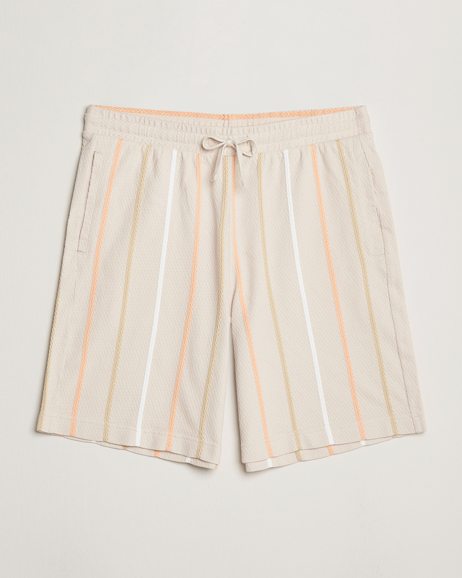 Herre | Shorts | J.Lindeberg | Simon Stripe Shorts Moonbeam