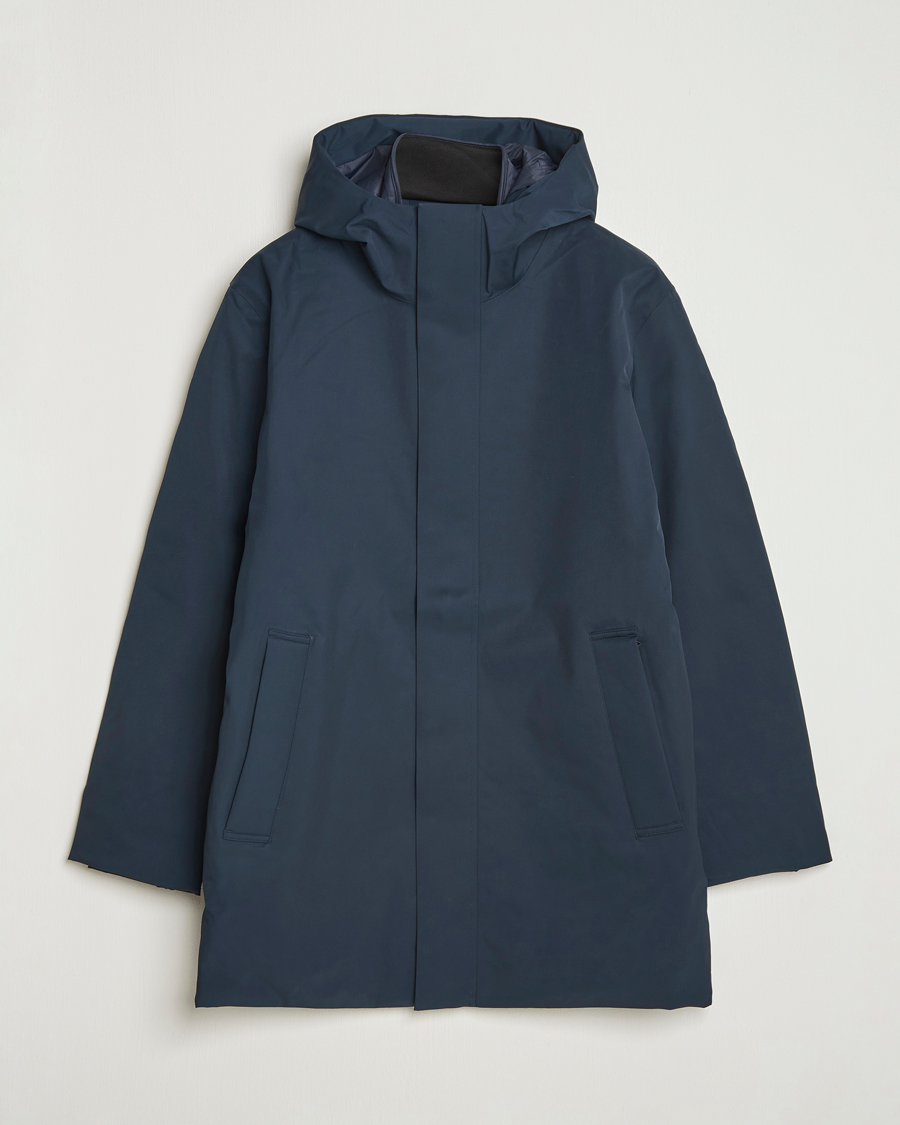 Herre | Jakker | NN07 | Blake Hooded Jacket Navy Blue