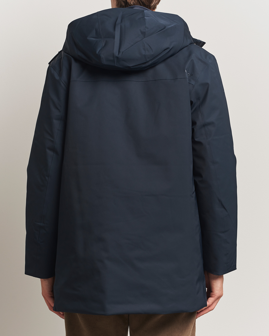 Herre | Jakker | NN07 | Blake Hooded Jacket Navy Blue