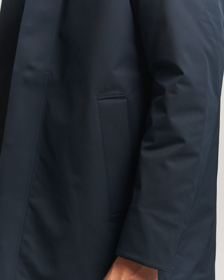 Herre | Jakker | NN07 | Blake Hooded Jacket Navy Blue