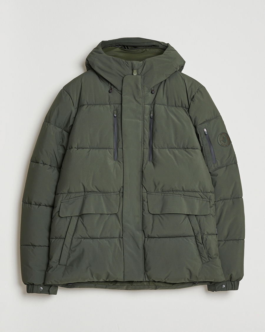 Herre | Jakker | Save The Duck | Alter Short Arctic Parka Land Green