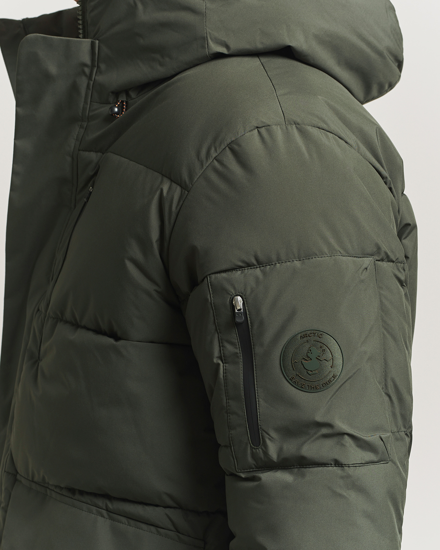 Herre | Jakker | Save The Duck | Alter Short Arctic Parka Land Green