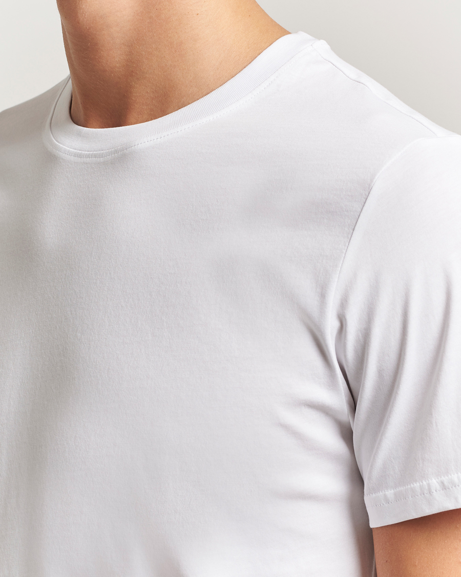 Herre | T-Shirts | NN07 | Percy Crew Neck T-Shirt White