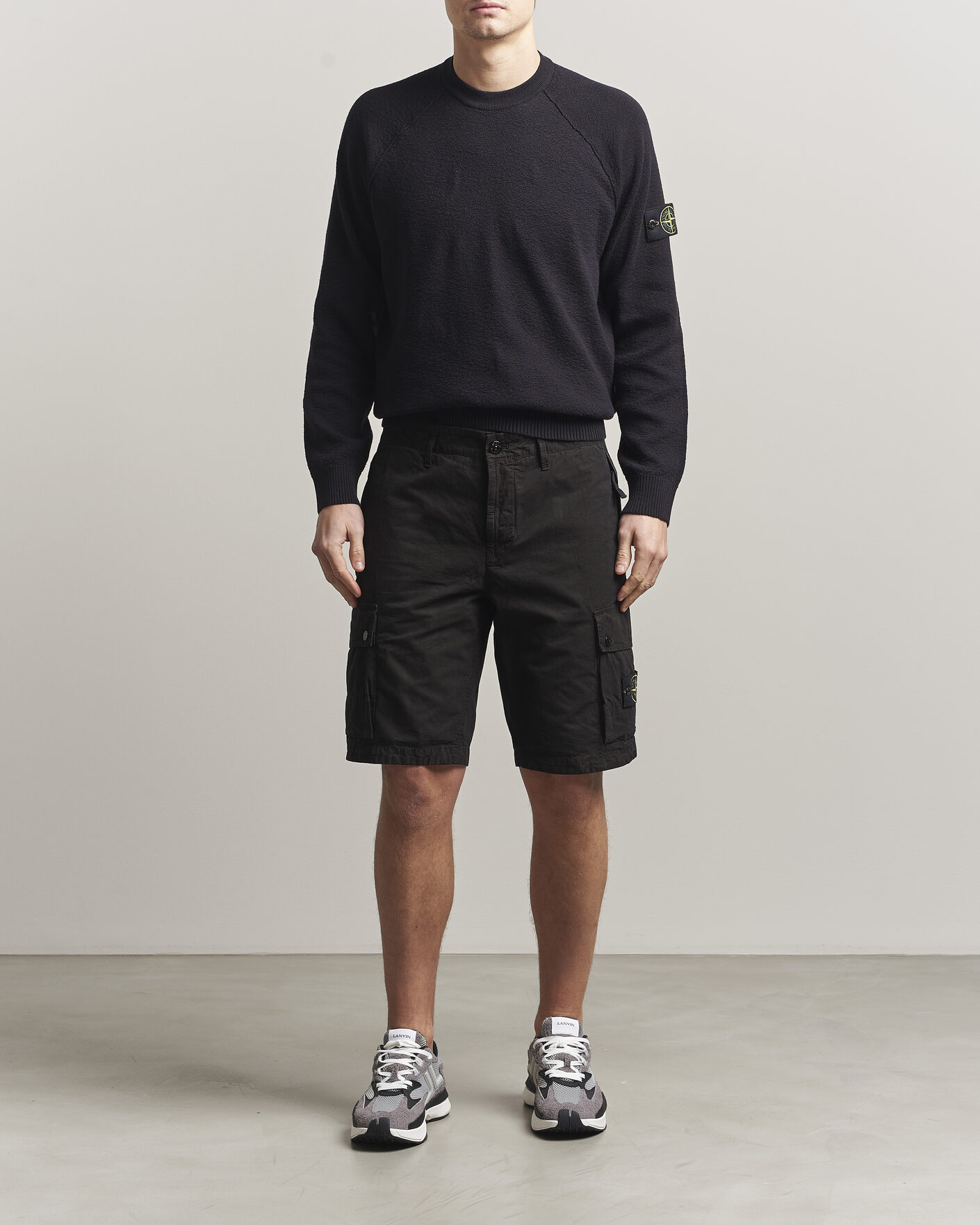 Herre | Gensere | Stone Island | Raw Hand Organic Cotton Crewneck Navy