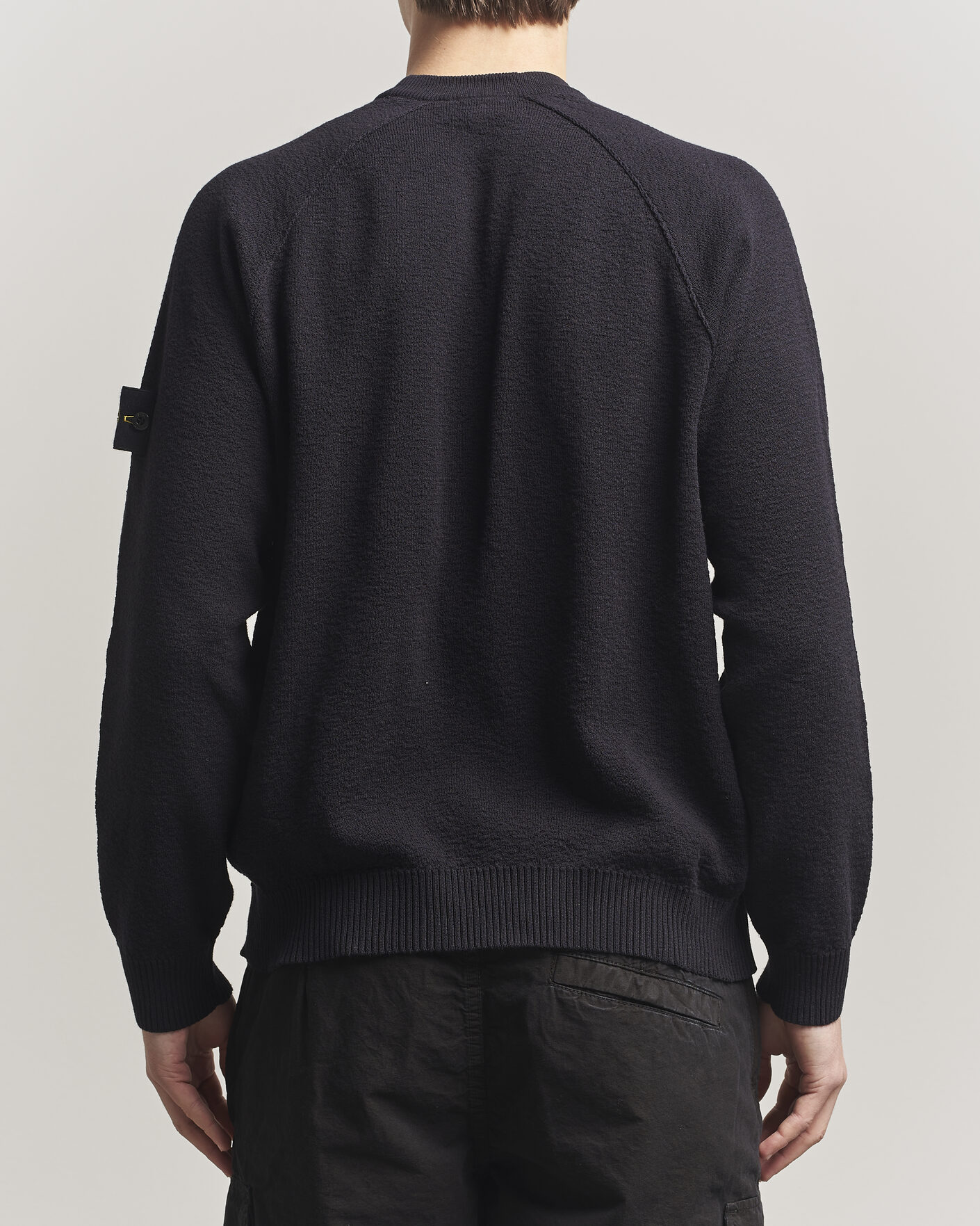 Herre | Gensere | Stone Island | Raw Hand Organic Cotton Crewneck Navy