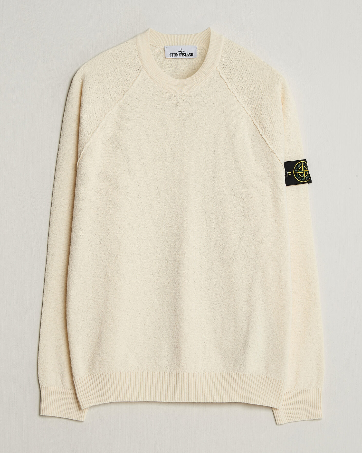 Herre | Gensere | Stone Island | Raw Hand Organic Cotton Crewneck Ivory