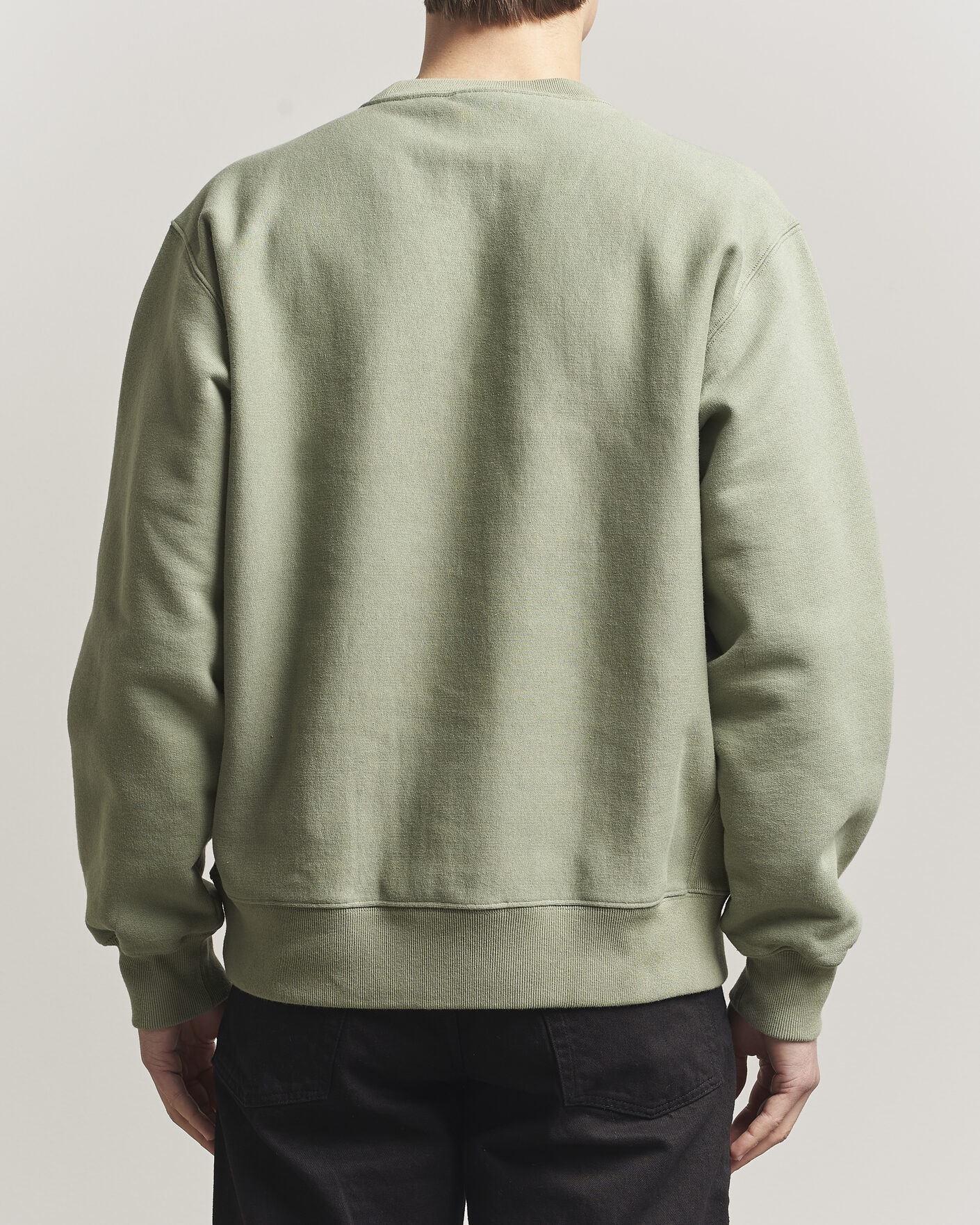 Herre | Gensere | Nudie Jeans | Hasse Crew Neck Sweatshirt Green