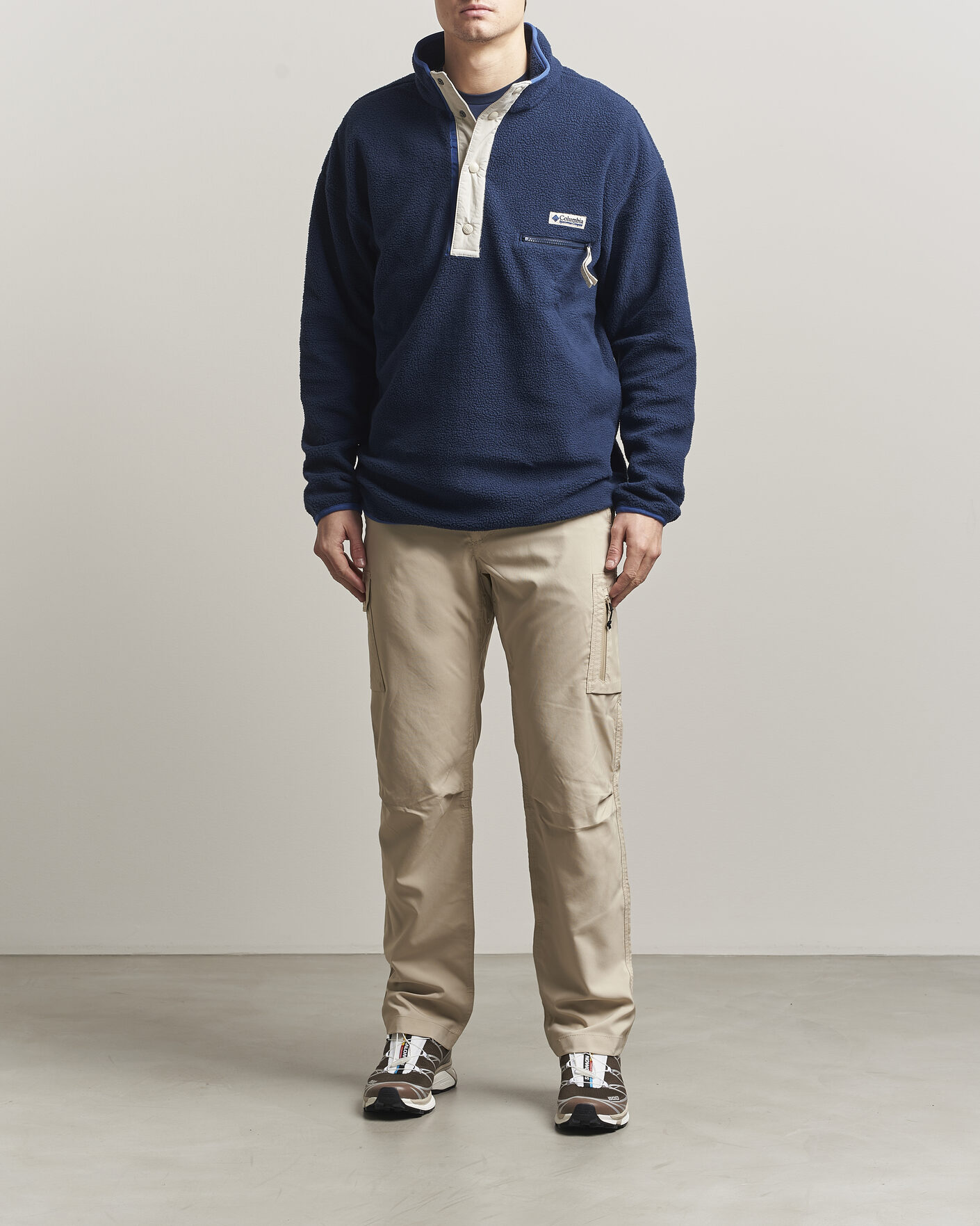 Herre | Gensere | Columbia | Helvetia II Half Snap Fleece Navy