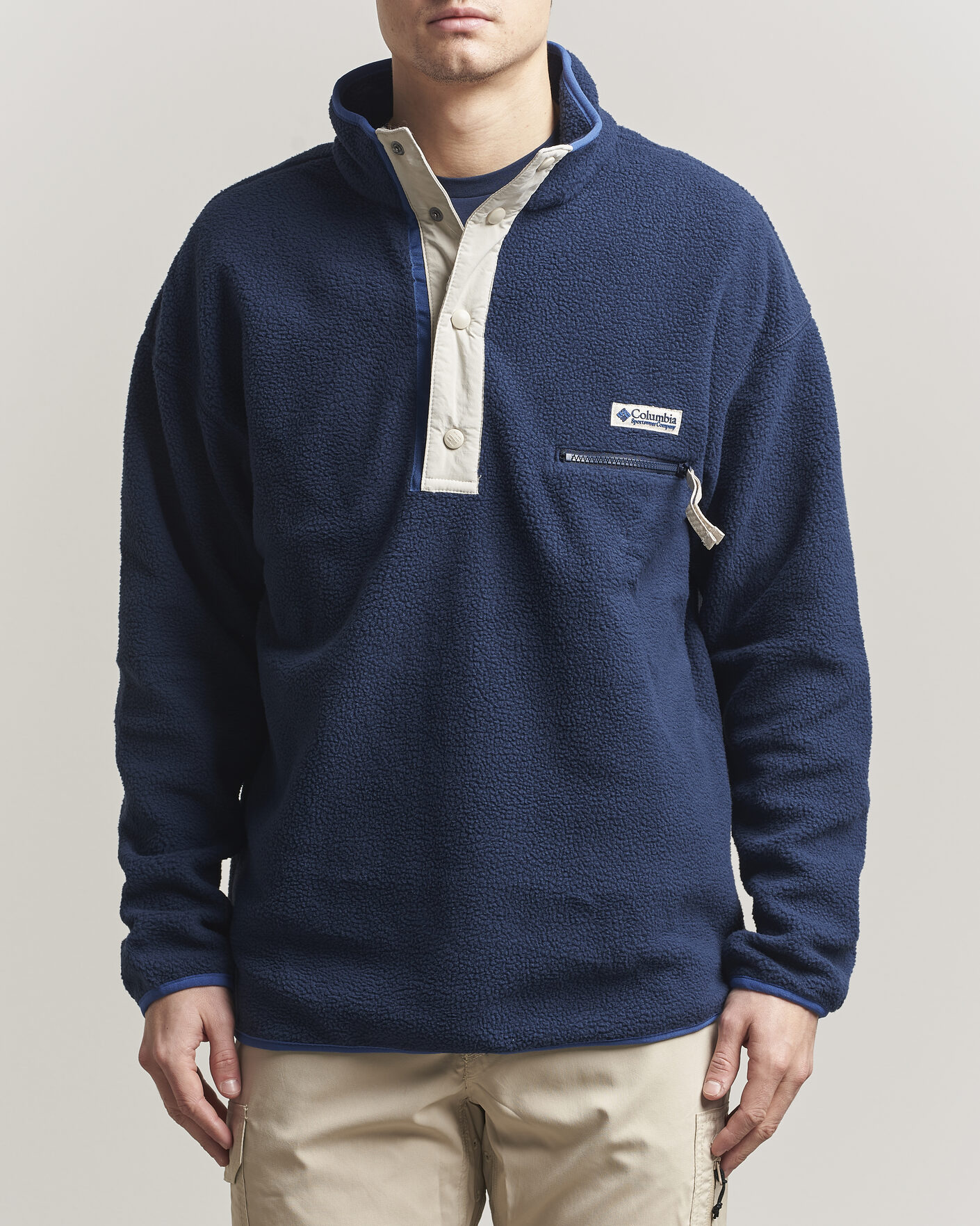 Herre | Gensere | Columbia | Helvetia II Half Snap Fleece Navy