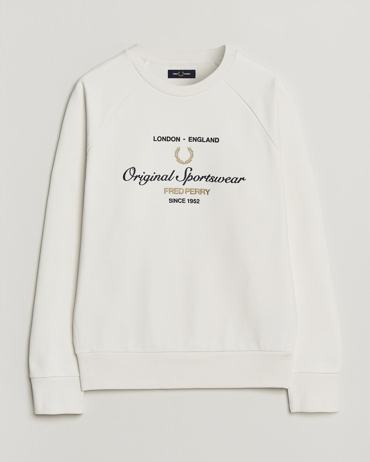 Herre | Gensere | Fred Perry | Original Sportswear Sweatshirt Snow White