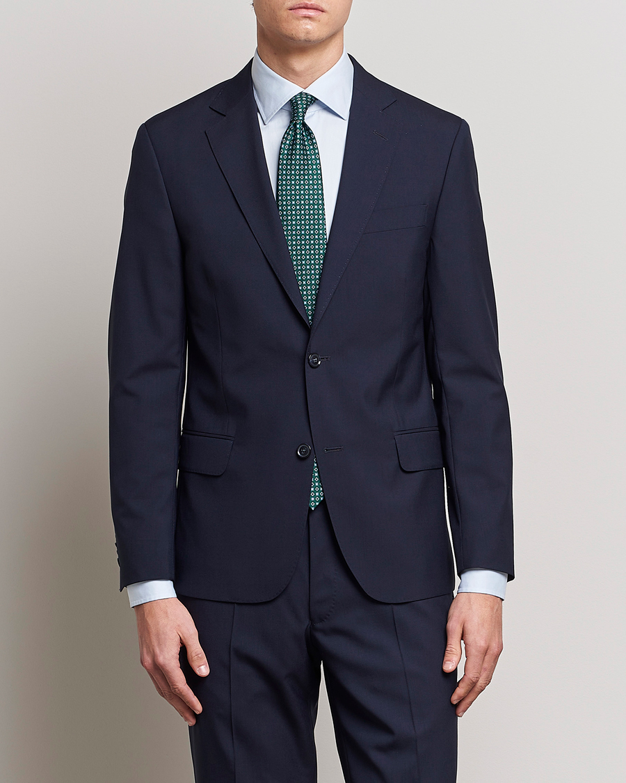 Herre |  | Oscar Jacobson | Edmund Wool Suit Blue