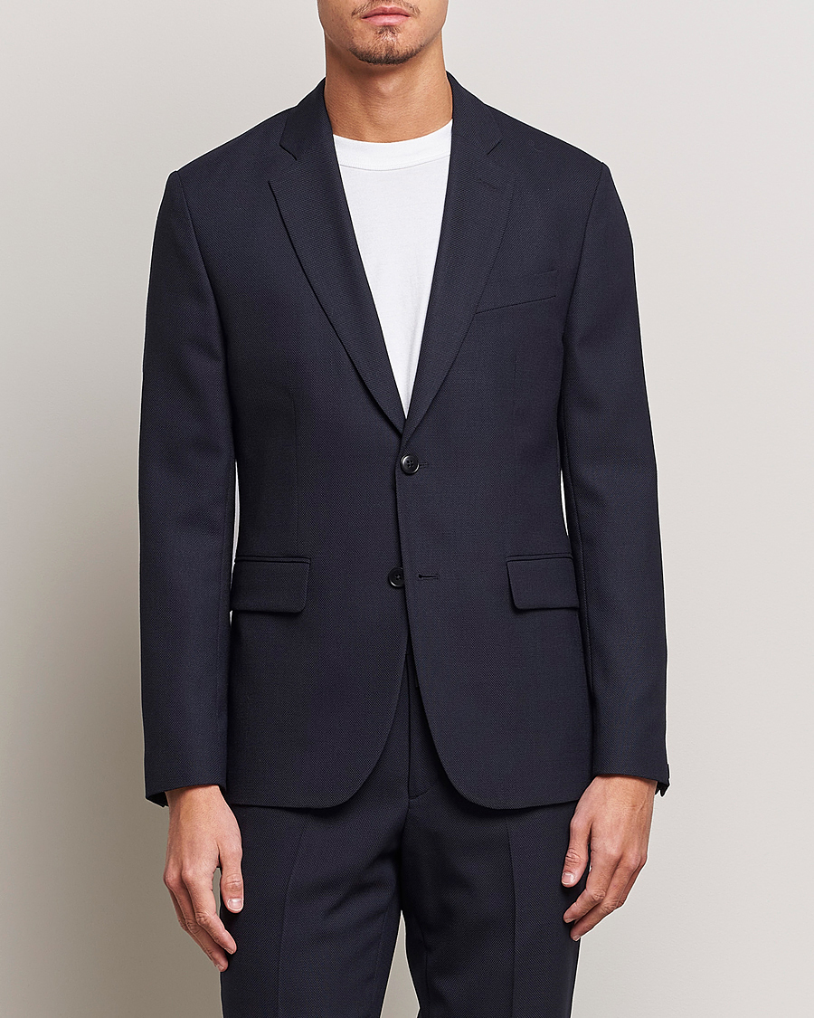 Herre | Dresser | J.Lindeberg | Hopper Active Hopsack Suit Navy